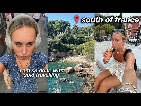 SOLO TRAVELLING THE SOUTH OF FRANCE