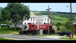 Railfanning CP Rail's Richford, VT Switcher