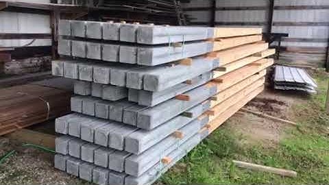 Concrete perma columns for your pole barn project??