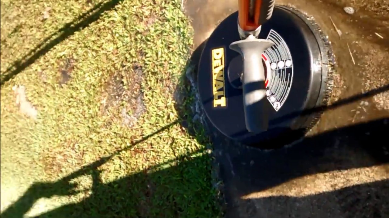 DEWALT DXPA34SC 18/" 3400 PSI Surface Cleaner with Quick Connect Plug #80175