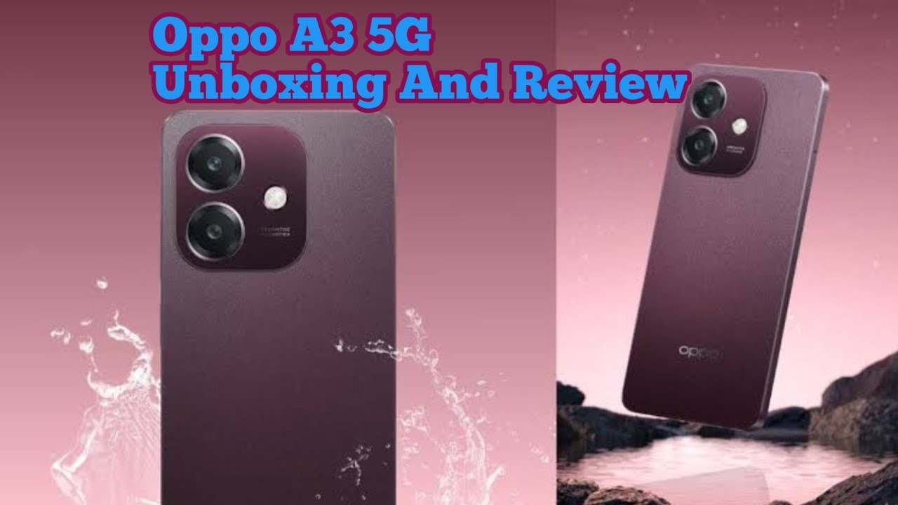 Oppo A3 5G Unboxing / A3 5G Specifications Review - YouTube