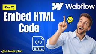 How To Embed HTML Code To Webflow Website Builder