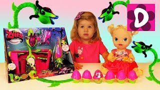 Распаковка игрушек Кукла Baby Alive и Салон Красоты Baby Alive Doll Unboxing Toy