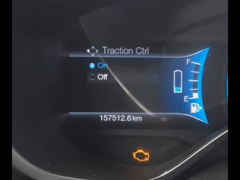 FORD C MAX (მოცურების საწინააღმდეგოს გათიშვა, ჩართვა)