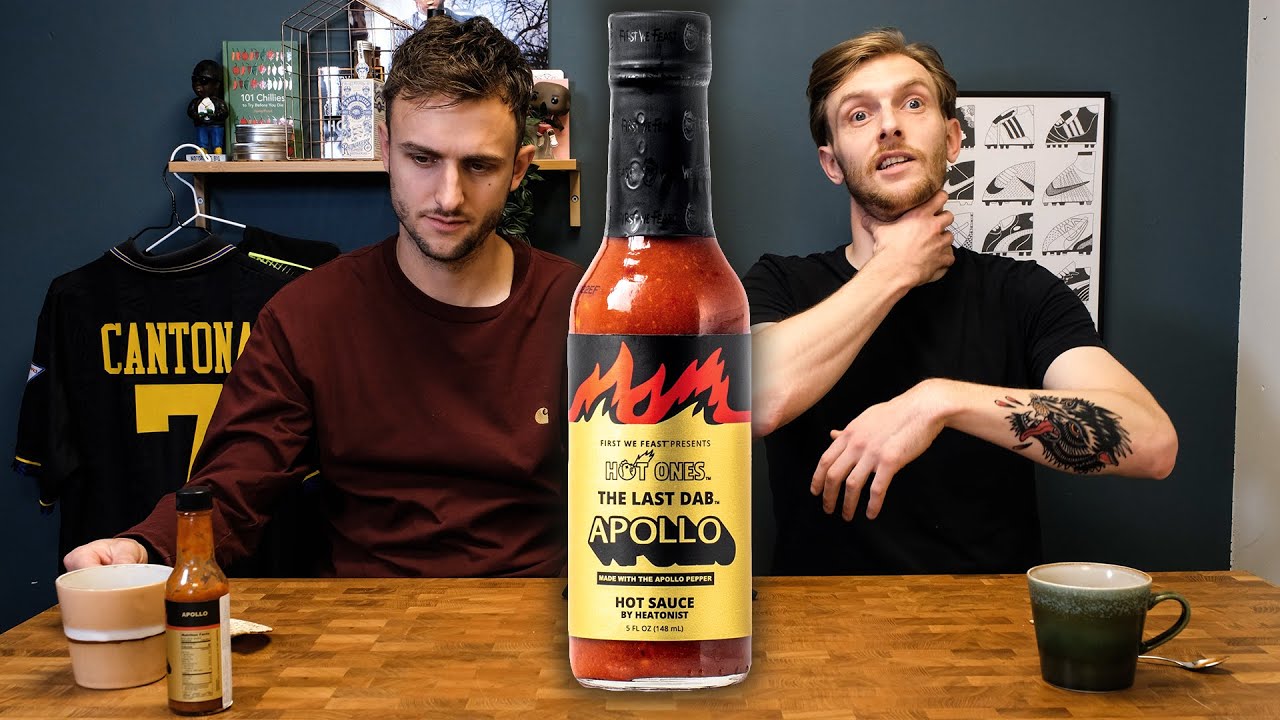 Hot Ones The Last Dab Apollo Hot Sauce Made With Natural Ingredients &  Extra Hot Flavors, The Only Hot Sauce In The World Made With The Apollo  Pepper