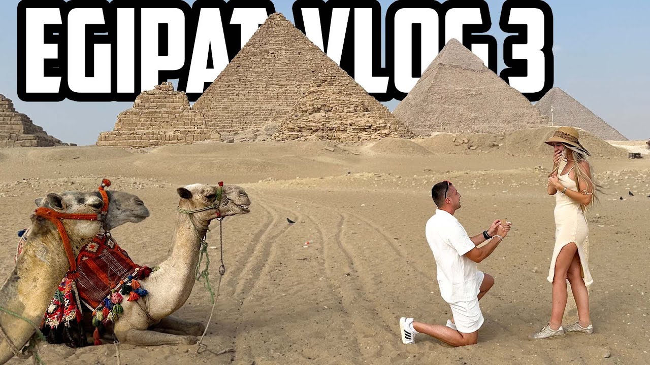 Zaprosio Sam Devojku Kod Piramida u Egiptu !!! Egipat - Vlog 3