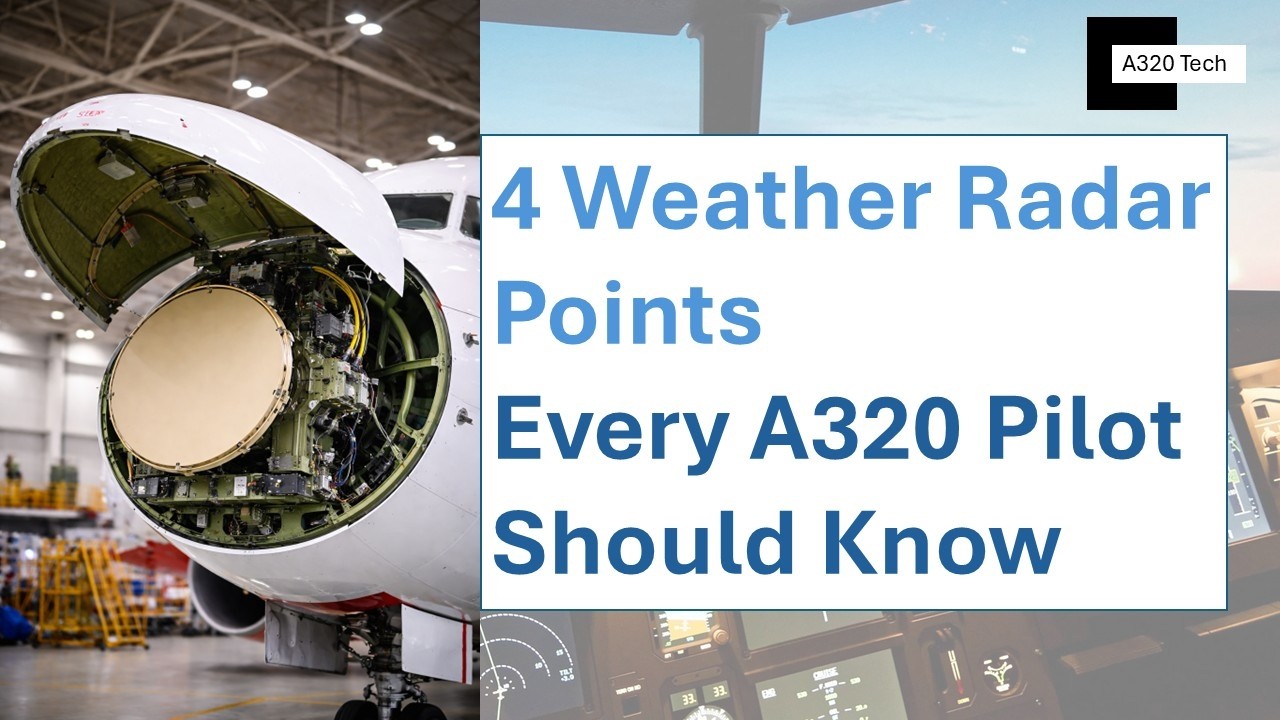 Weather Radar Basics for Pilots | A320 (Must Know Concepts) - YouTube