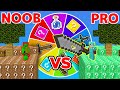 Minecraft noob vs pro  challenge skyblock chanceux