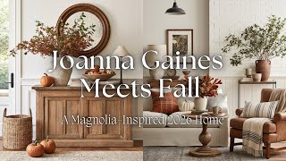 🍂 If Joanna Gaines Designed Fall 2026, This Is What a Magnolia Home Might Look Like