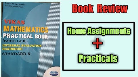 Mathematics Practical Book Class 10th Solutions ( Assignments + Practicals + MCQ ).