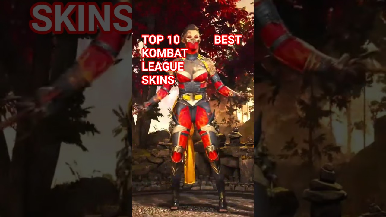 MK1 - TOP 10 BEST KOMBAT LEAGUE SKINS!