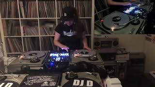 DJD Australia's premiere female turntablist entry routine round 1 for dmc 2020