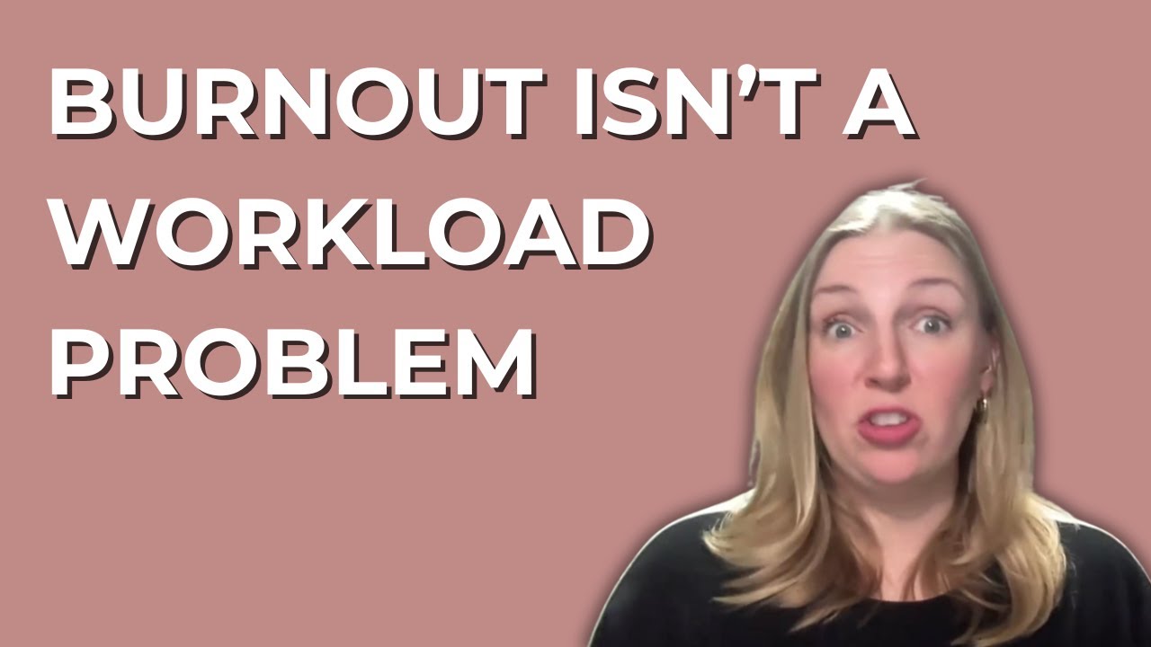 Chronic Burnout Isn’t a Workload Problem... It’s a Belief Problem
