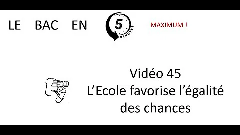 Comment favoriser l'égalité des chances à l'école ?