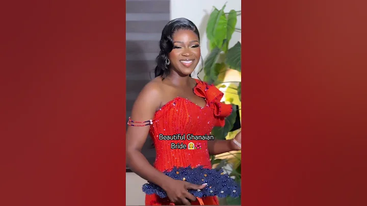 Beautiful Ghanaian bride 👰‍♀️🌺 #tiktok #wedding #ghanaian #lee #bride #reels #shorts
