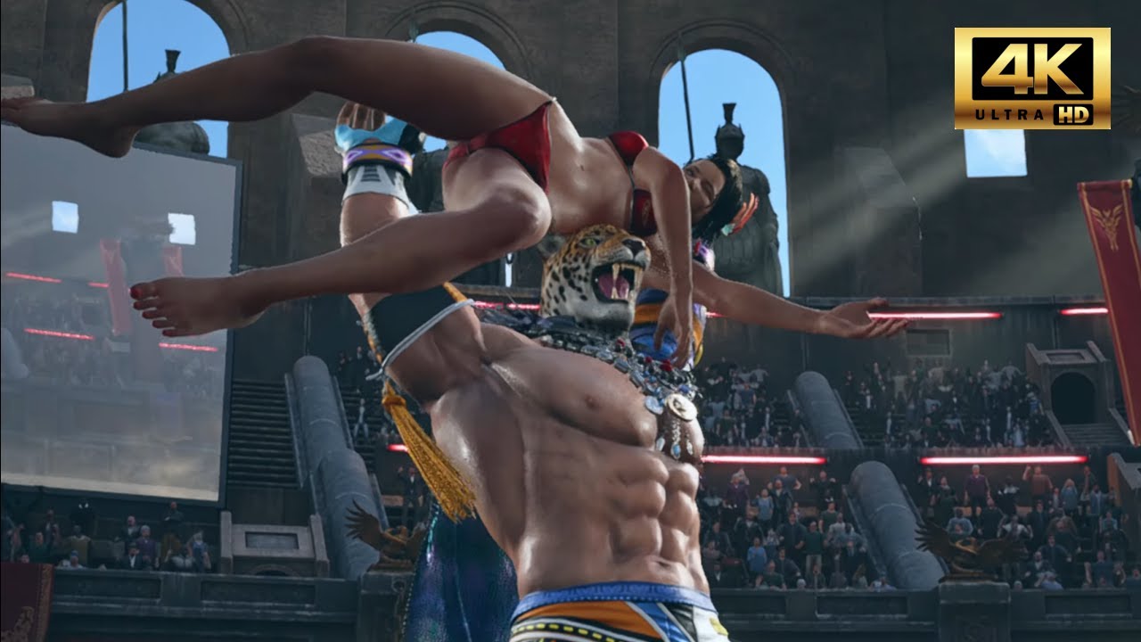 Bikini Azucena in trouble Ryona - Tekken 8