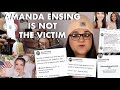 Amanda Ensing is NOT a Victim...