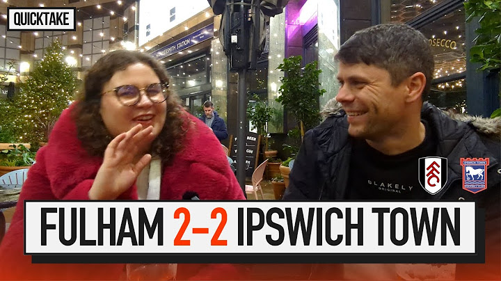 "Relieved for a point" | Fulham 2-2 Ipswich Town | QUICK TAKE