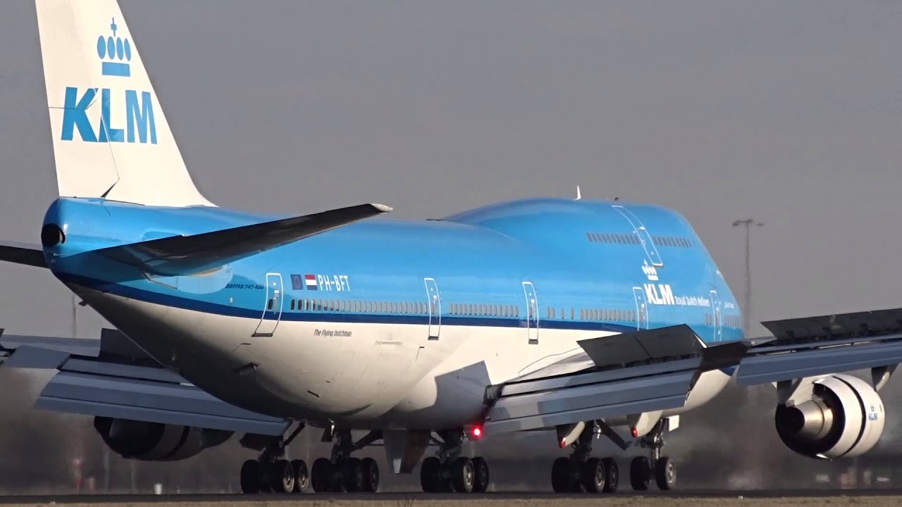 国旗カット B747-400M KLMオランダ航空 Aviationtag 国旗カット B747-400M KLMオランダ航空 Aviationtag（Boeing 747