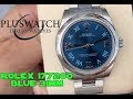 Unboxing Rolex Oyster Perpetual Blue 177200