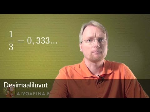 Video: Missä sadasosa on desimaalilukuna?