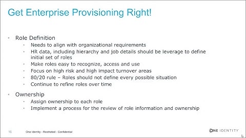 Get IAM Right Insight Series - Get enterprise provisioning right – finally