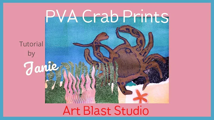 PVA Crab prints from Art Blast Studio is a simple ...