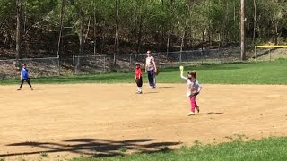 FIRST SOFTBALL PRACTICE FOR 5 & 6 YEAR OLDS