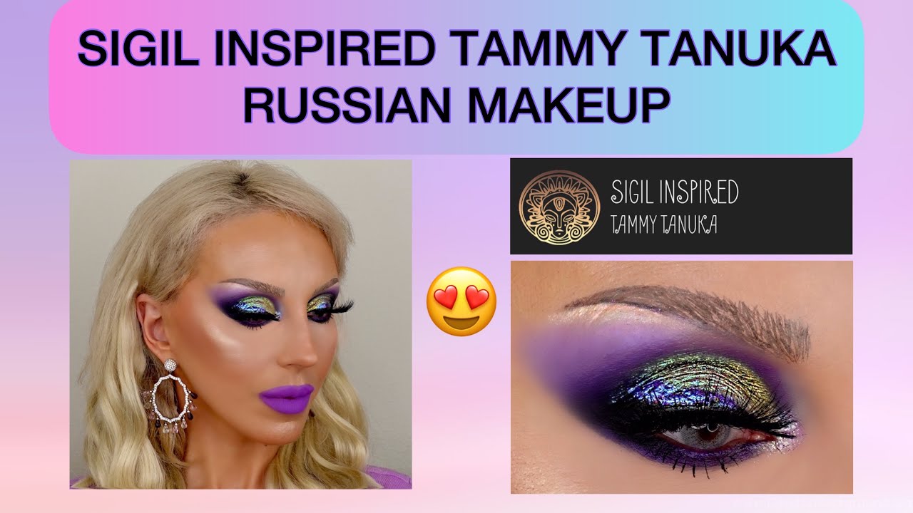 アイシャドウ sigil inspired CHROMATIC: GLORIFICATION TAMMY TANUKA SIGIL INSPIRED RUSSIAN BRAND MAKEUP HAUL, SWATCHES