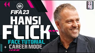 HANSI FLICK FACE FIFA 23 Face Creation GERMANY MANAGER