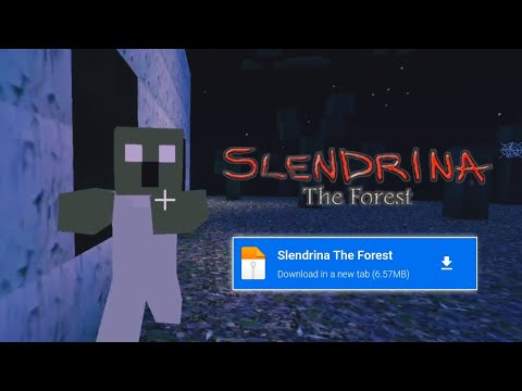 Slendrina The Forest Minecraft Map