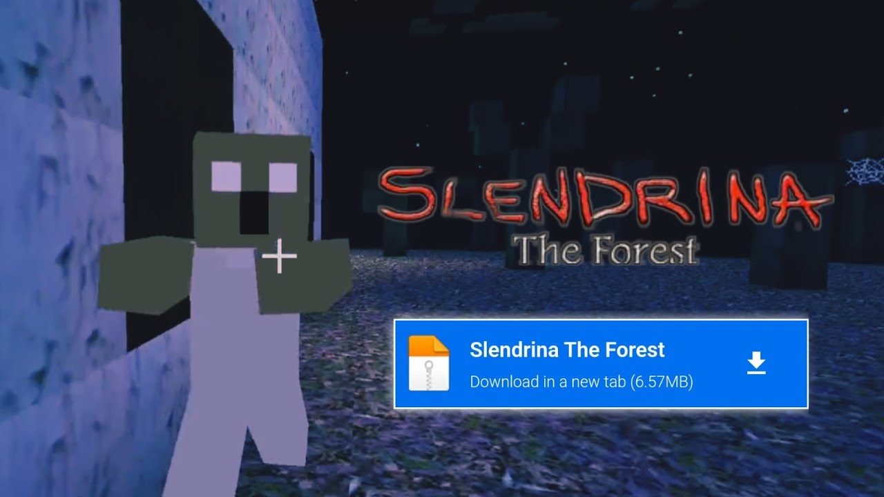 Slendrina The Forest Minecraft Map