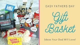 Easy Father's Day Gift Basket Ideas from Walmart & Target