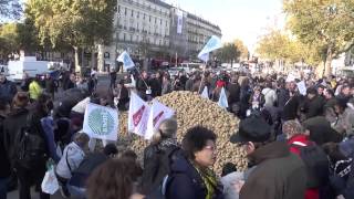 Manifestation des Jeunes Agriculteurs Région Ile-de-France le 5 octobre 2014