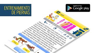 ¡Entrenamiento para las piernas está disponible en Google Play! screenshot 2