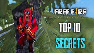 Top 10 UNKNOWN SECRETS🤯 In Free Fire Battleground #6