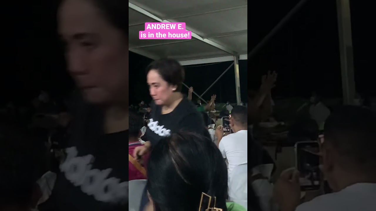 ANDREW E. is in the HOUSE yeah! 