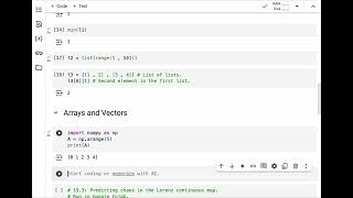 Python for Scientific Computing and AI (Summary of the Workshop)