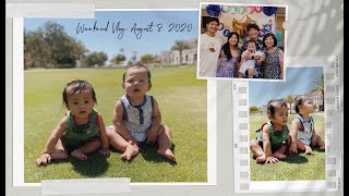 Weekend Vlog: Magikarp Day, Baby Date, Vegan Spread Recipe, Dad&#39;s 60th Birthday 🥳