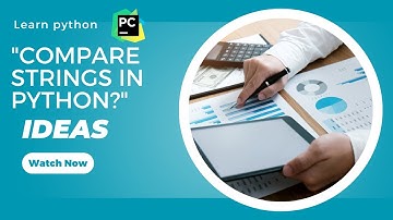 🔍 Python String Comparison Made Easy! | Compare User Input Like a Pro
