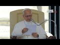 El papa defiende la Eucaristía como signo de unión frente a las divisiones del mundo -VIDEO