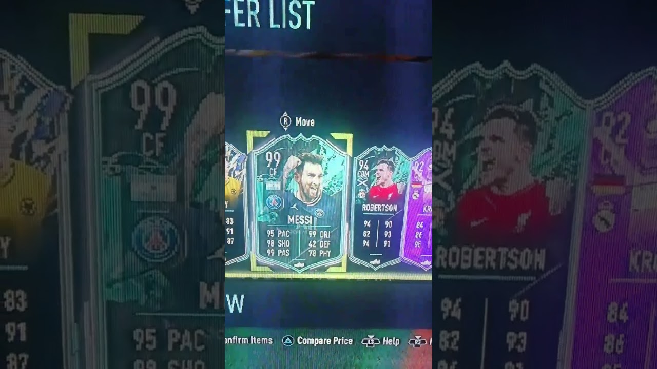 99 MESSI SHAPESHIFTER IN THE 85X10 PACK - FIFA 22