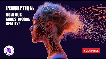 Perception: How Our Minds Decode Reality! (Perception Part 1)