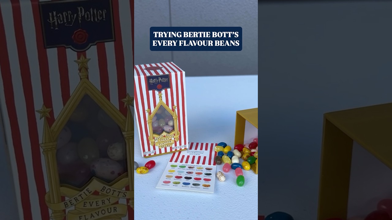 Trying Bertie Bott's Jelly Beans