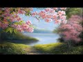 Close Up Flowering Tree -Oil Painting Demo