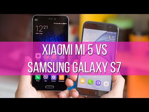 Xiaomi Mi 5 vs Samsung Galaxy S7