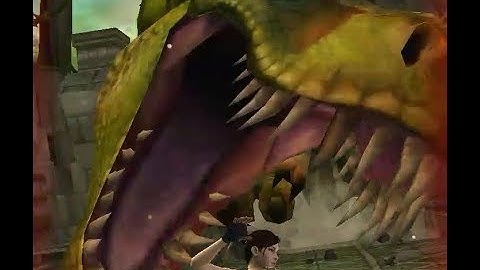 Lara Croft Relic Run 31Defeat 1 T-Rex  I try, but fail games replay