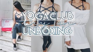 YogaClub Unboxing + Try On Review! by elorabee 1,100 views 6 years ago 4 minutes, 54 seconds