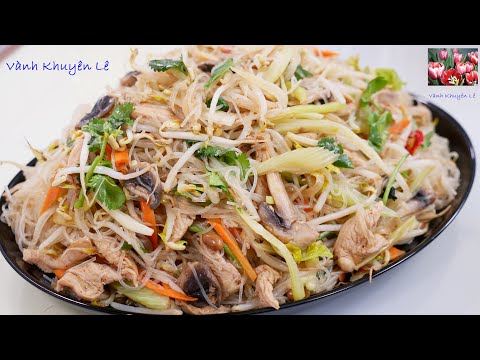 Video Cách xào BÚN, Miến, Phở không bị dính chùm, Kinh... - youtube