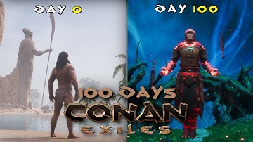 100 Days In Conan Exiles As A Noob... Here